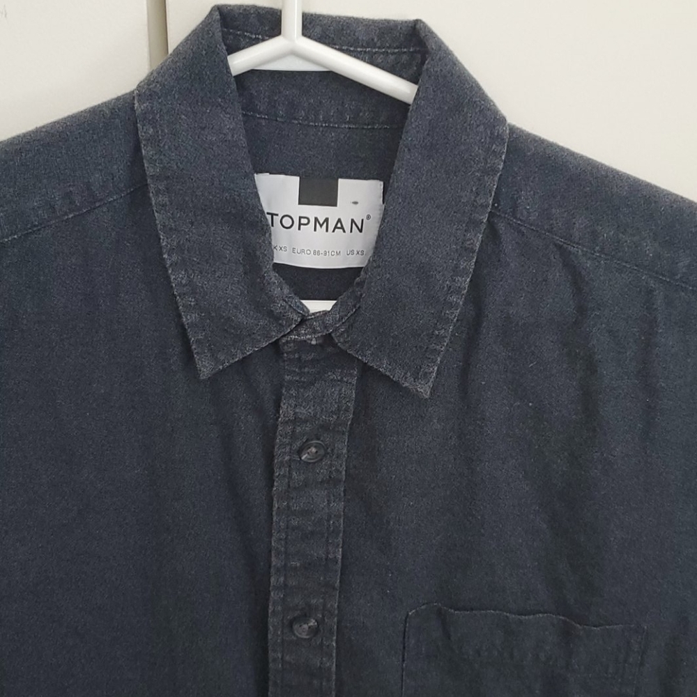 Topman Denim button shirt - Picture 2 of 2